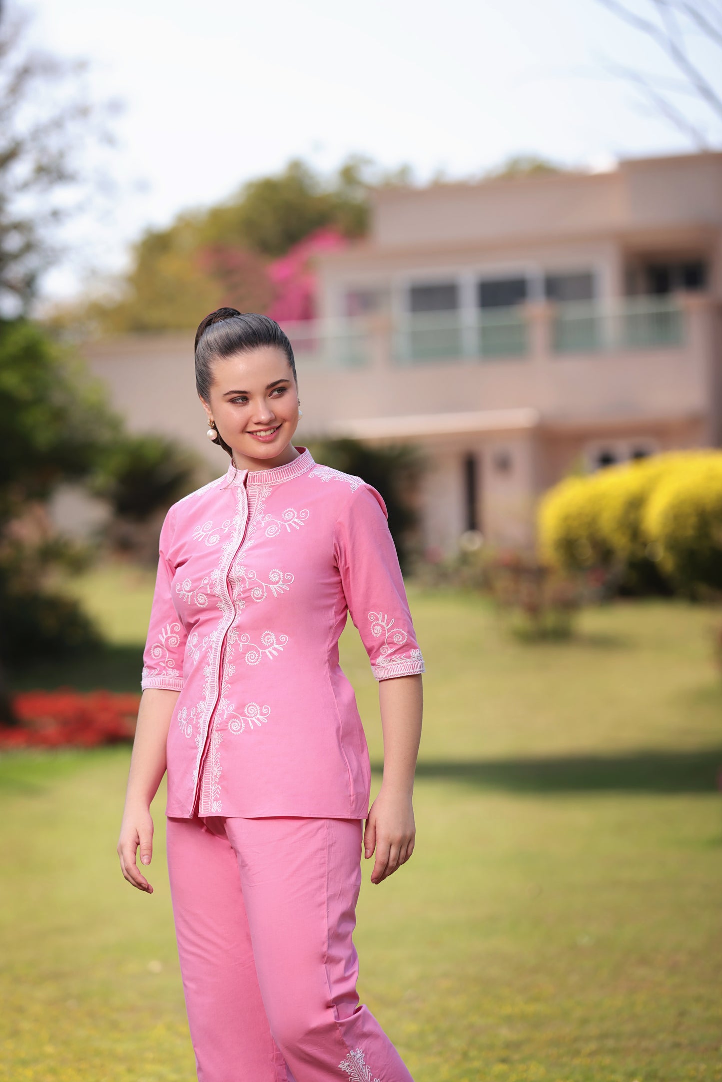 Ella Embroiderd Co-ord set