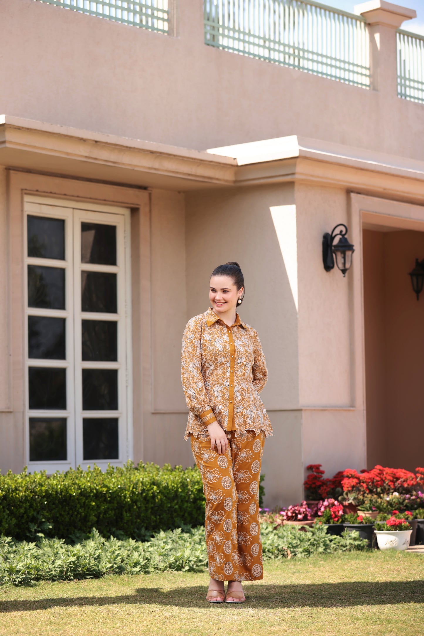 Mustard co-ord set