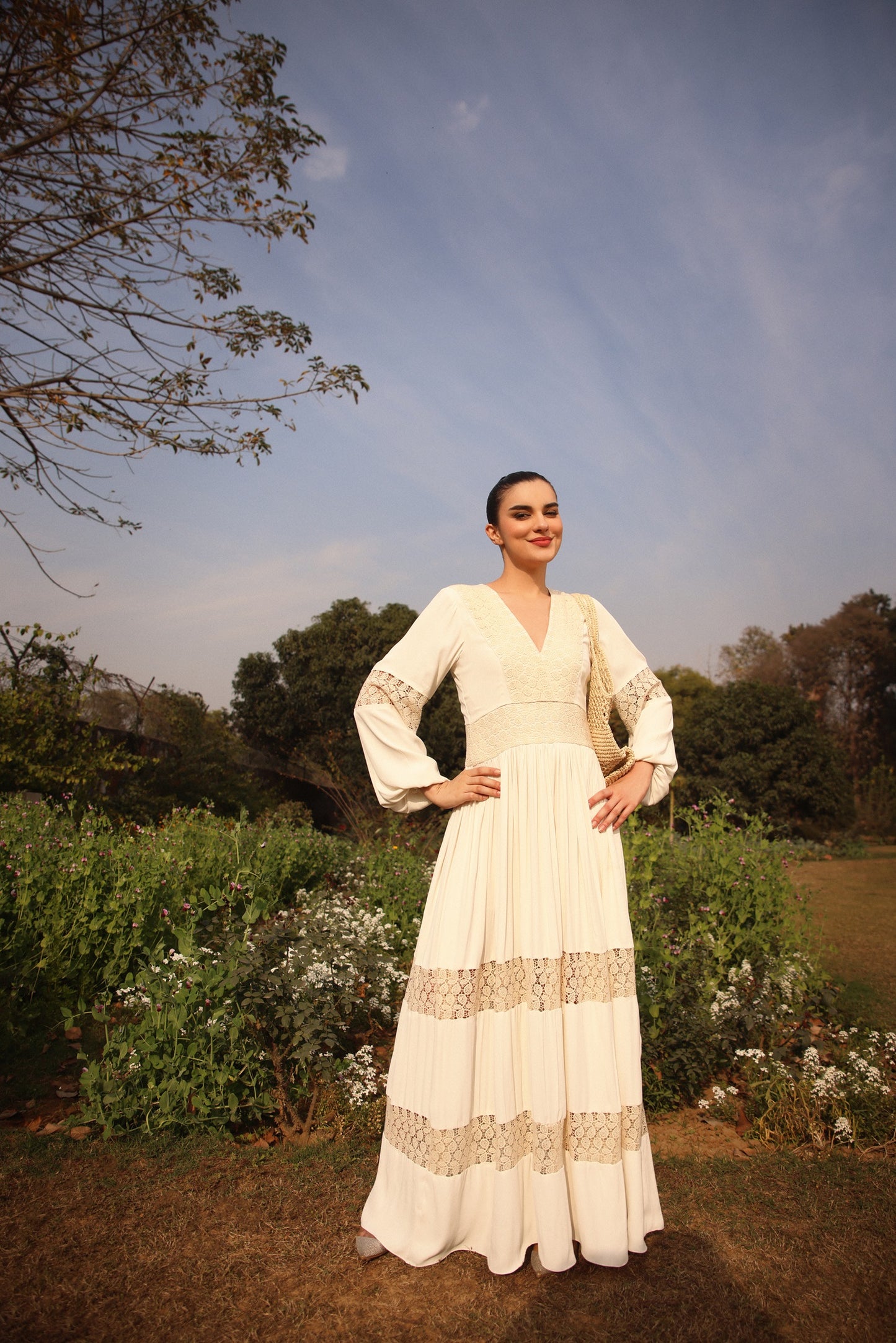 Off white Lace dress