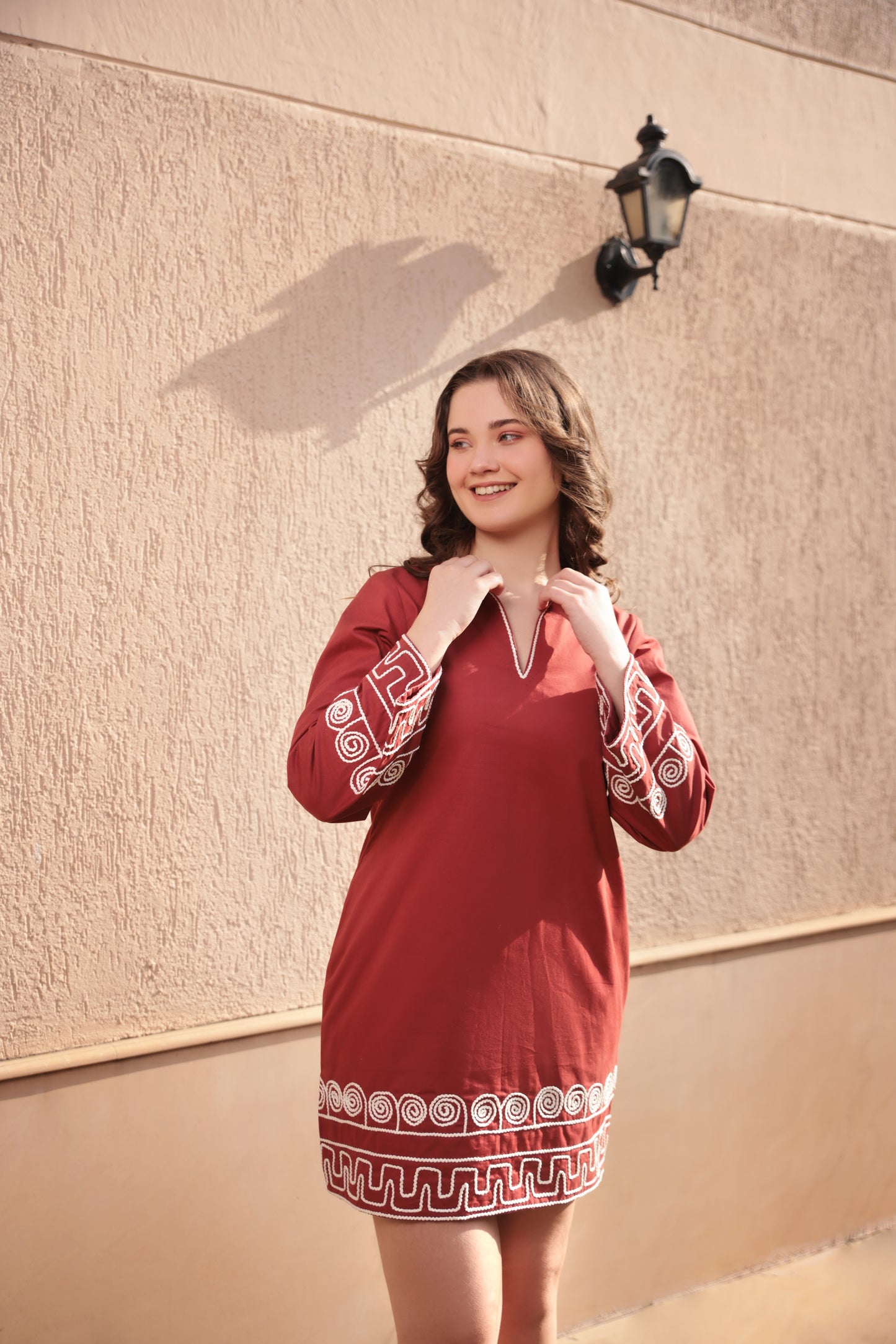 Ella Embroiderd Dress