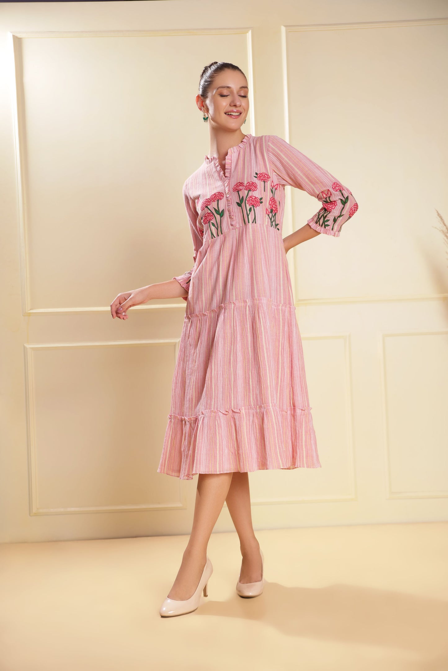 Floral Midi Dress
