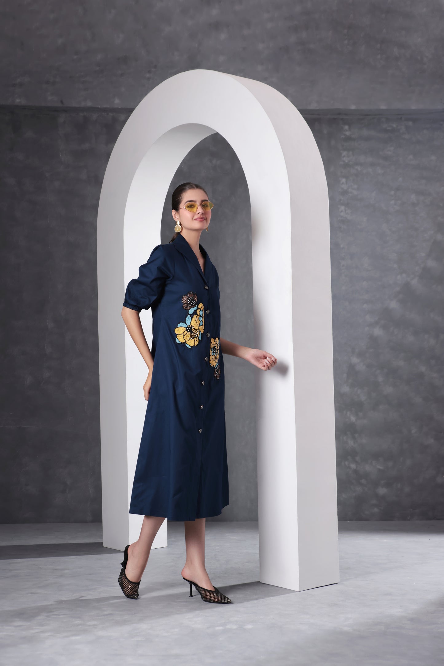 Celeste Embroidery Dress