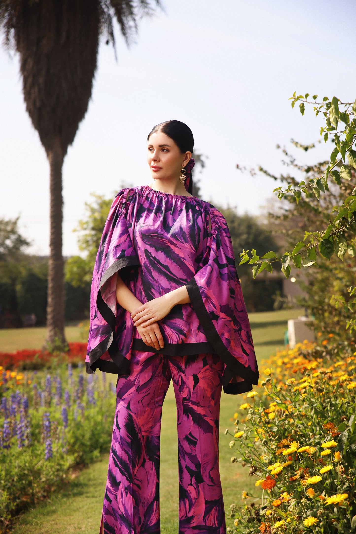 Tyrian Kaftan Co-ord Set