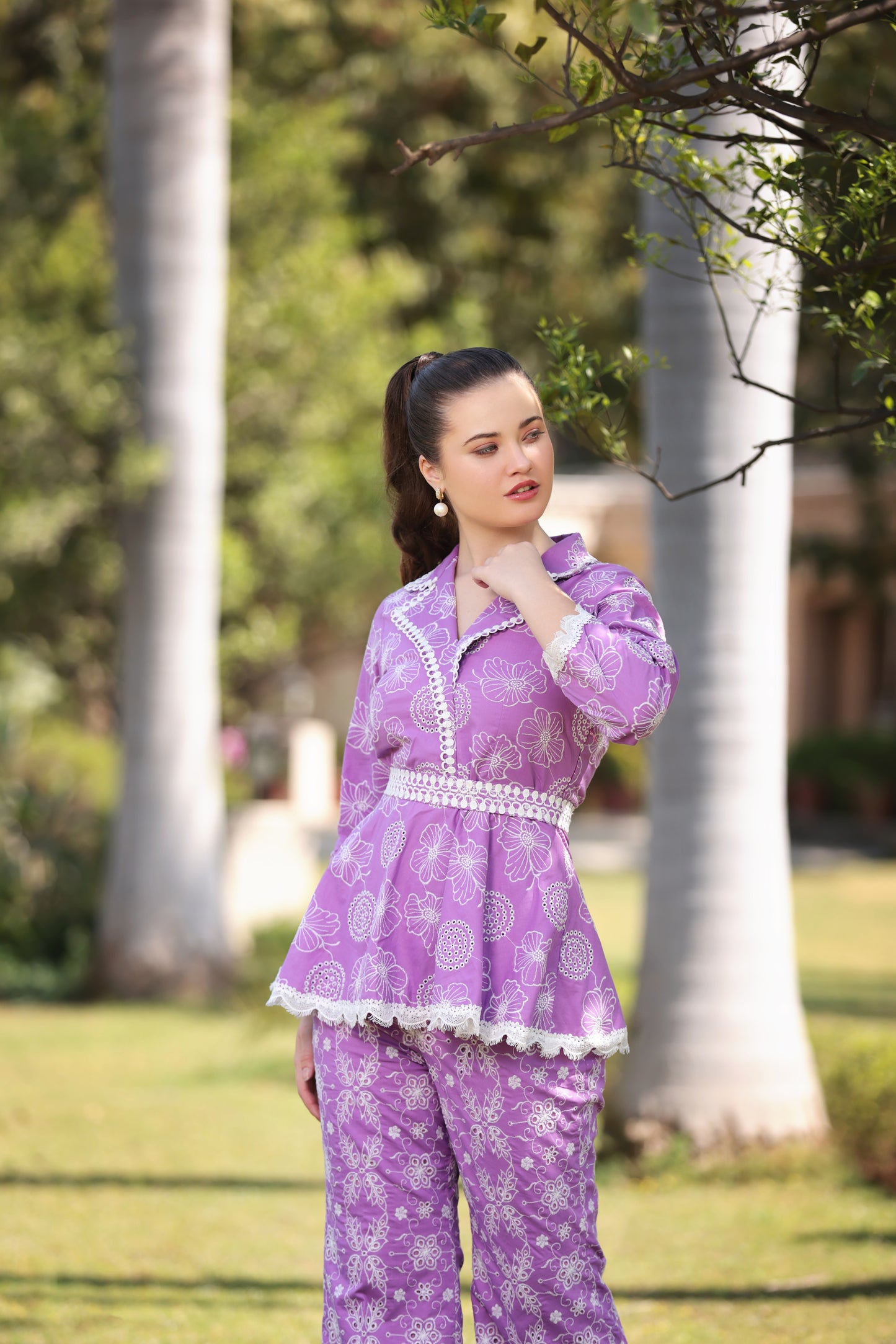 Lavender Grace Co-ord Pant