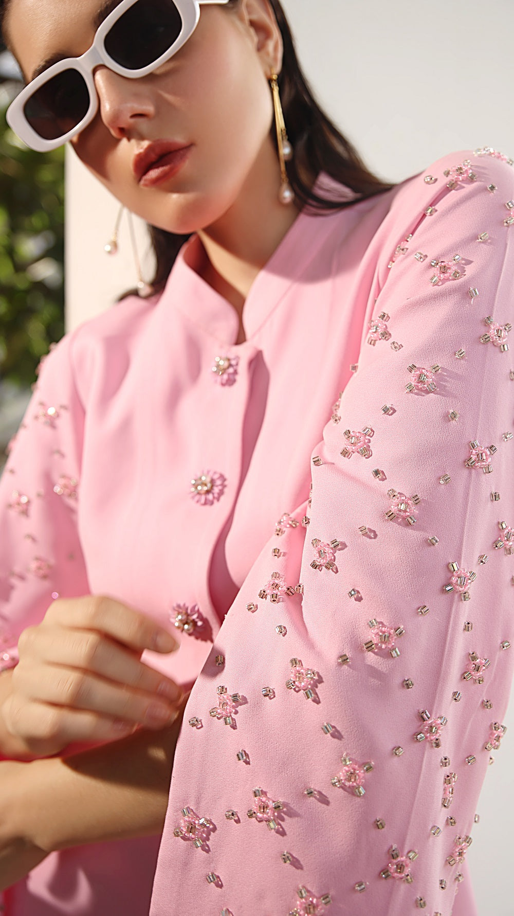 Emily Embroidered Cape