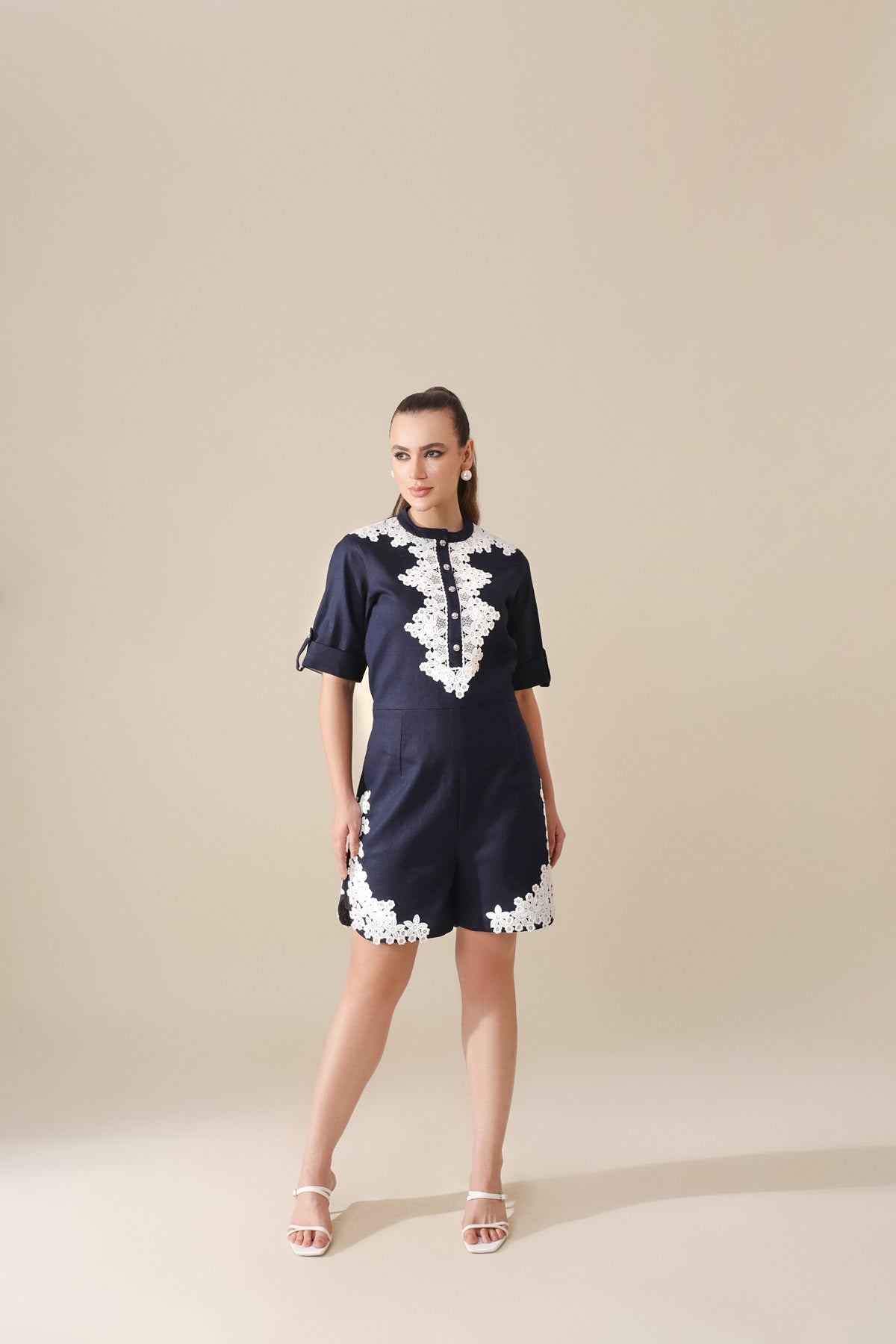 Denim Fiji Romper
