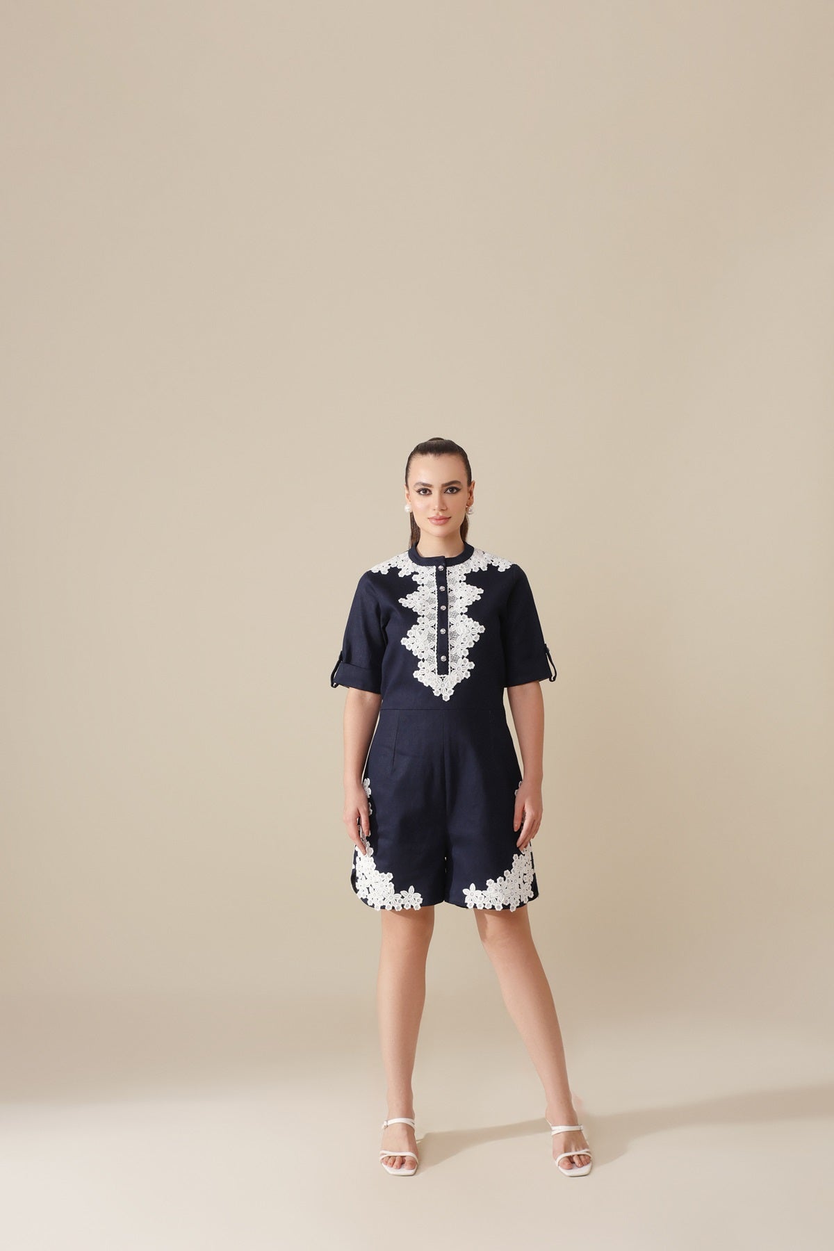 Denim Fiji Romper
