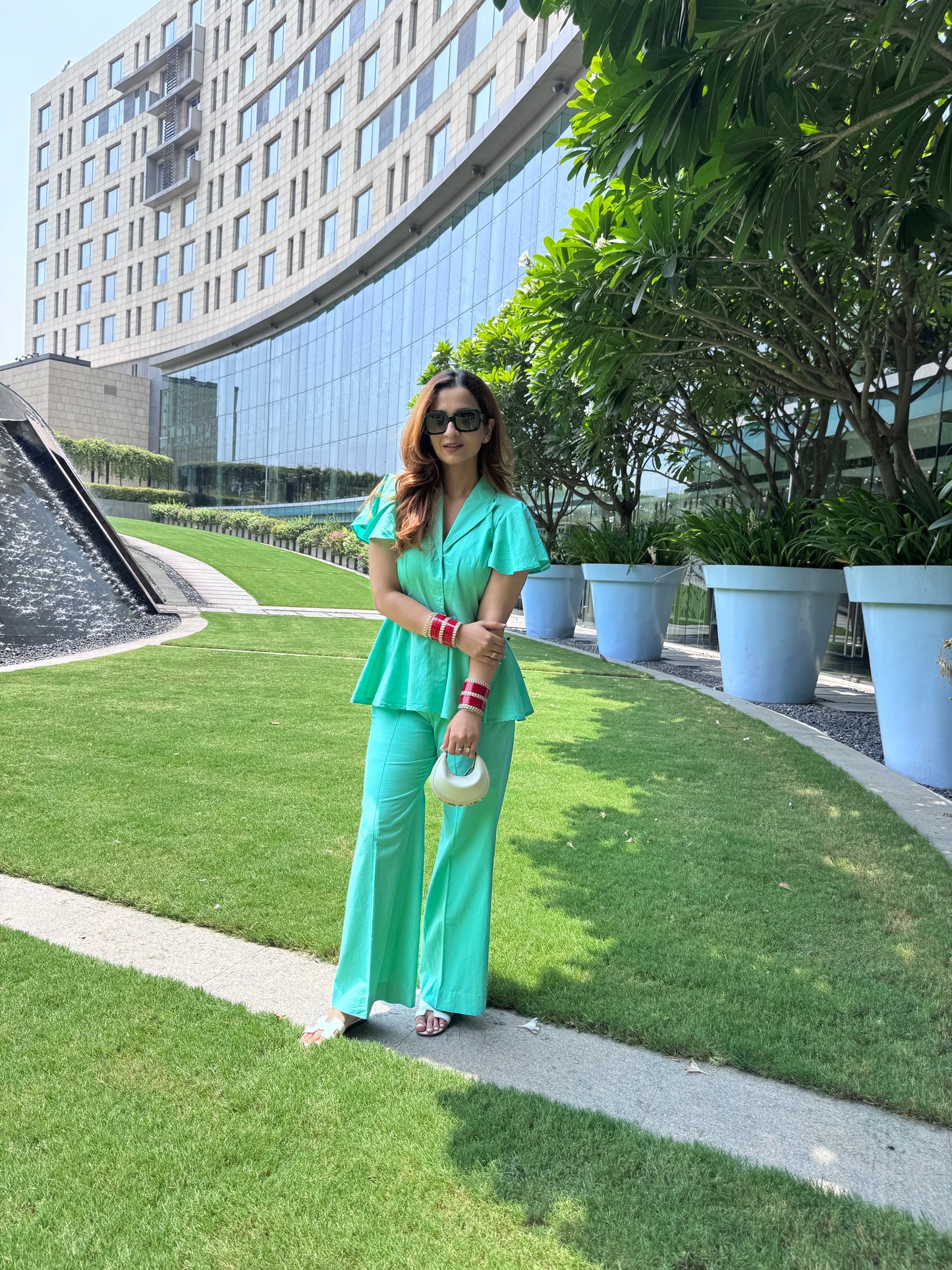 Mint Green Elevated Co-ord