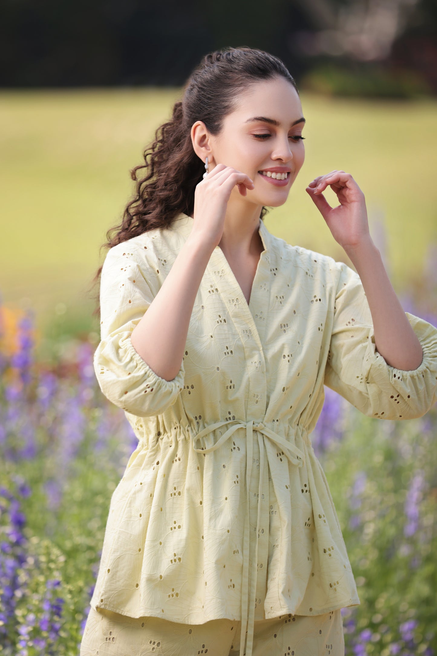Lemon Elegance Co-ord Set