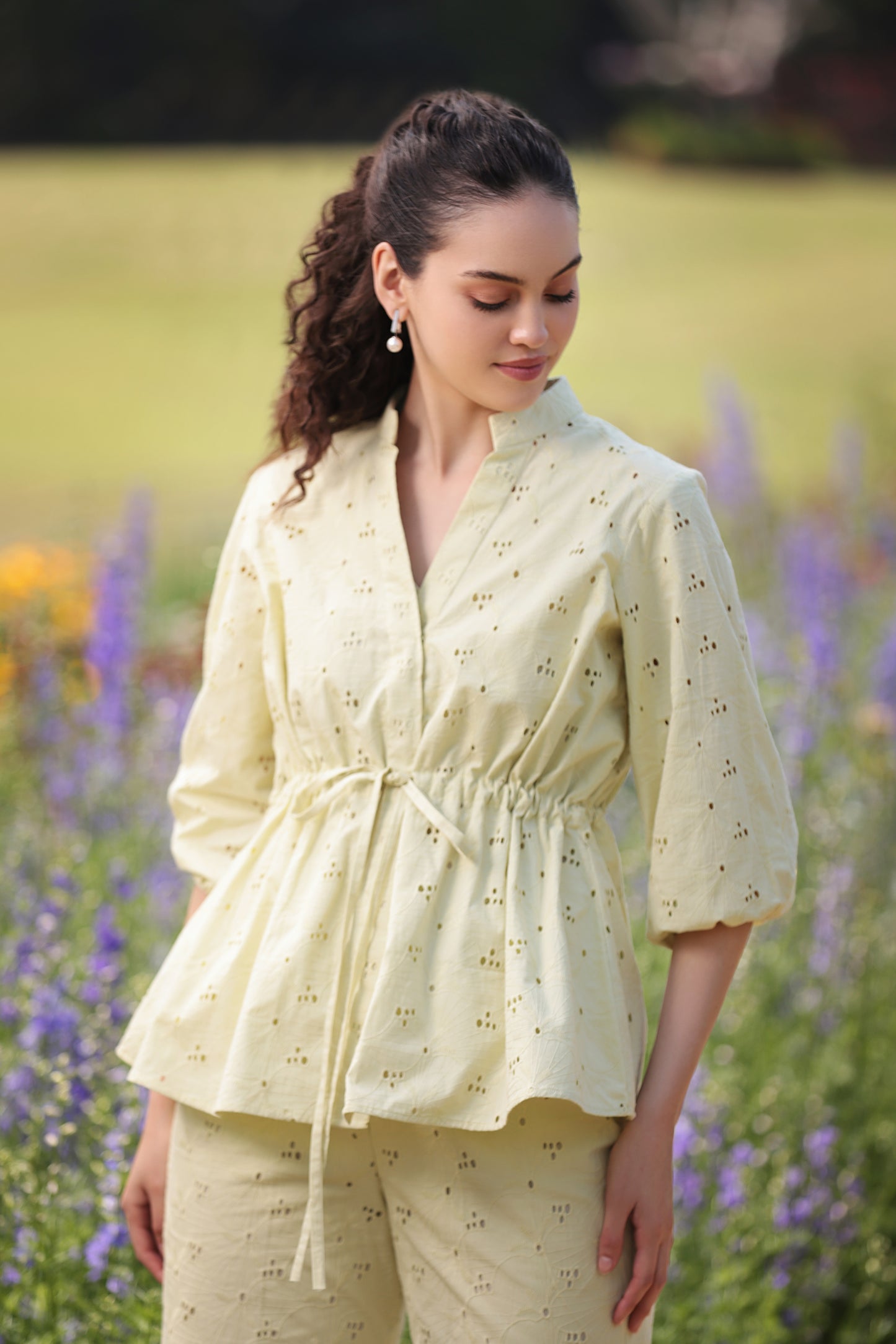 Lemon Elegance Co-ord Set