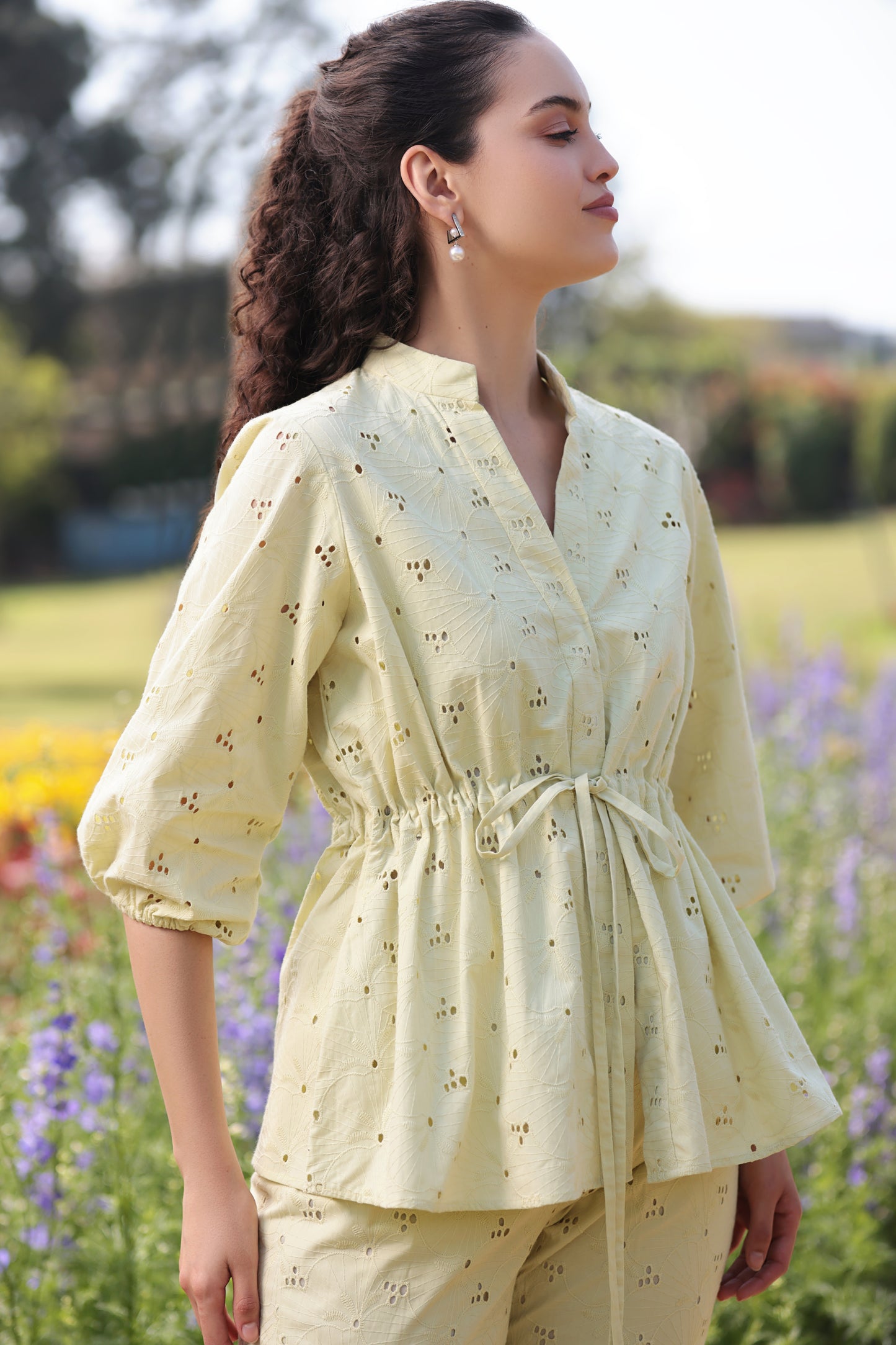Lemon Elegance Co-ord Set