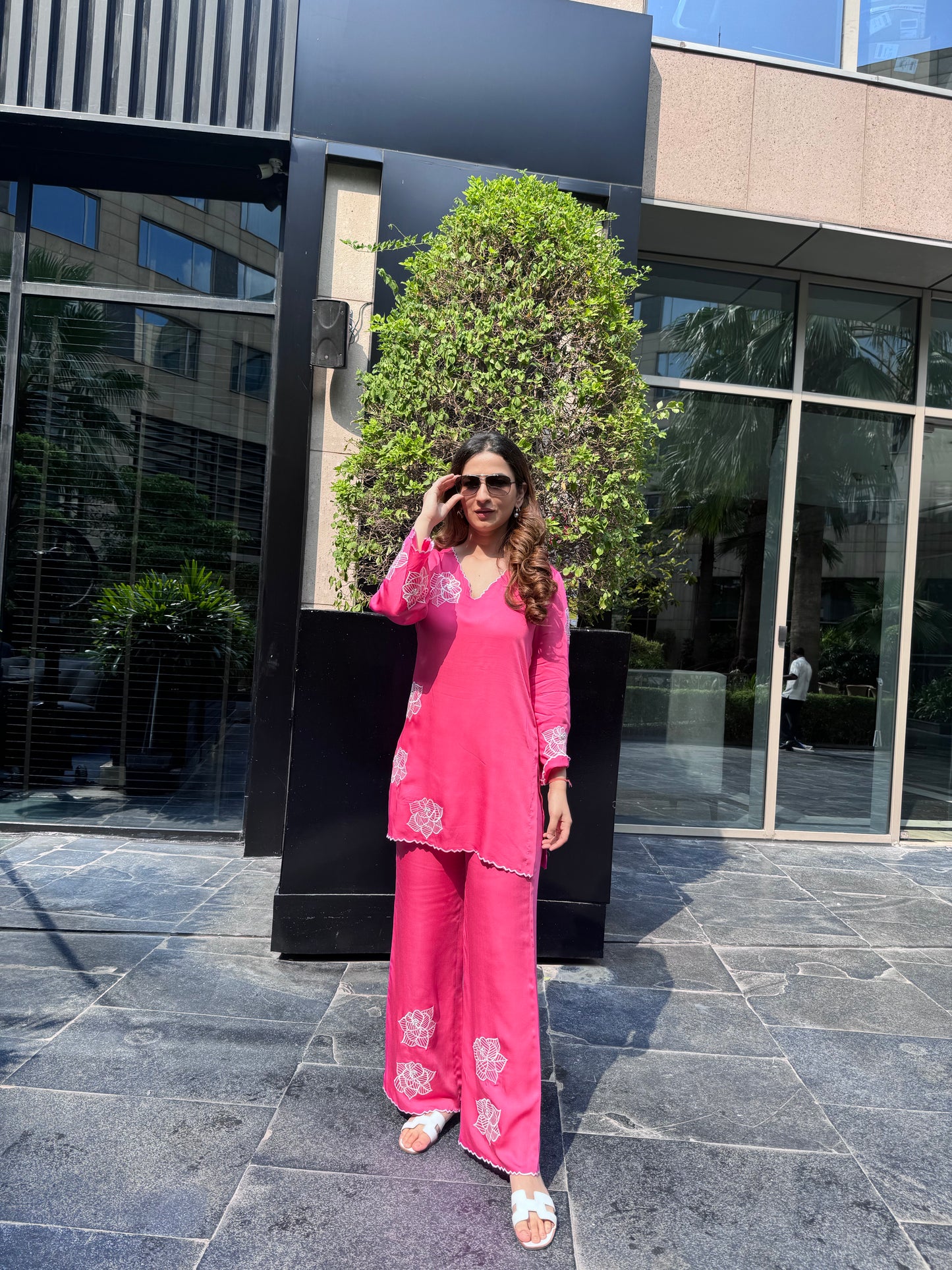 Rose Embroidered set