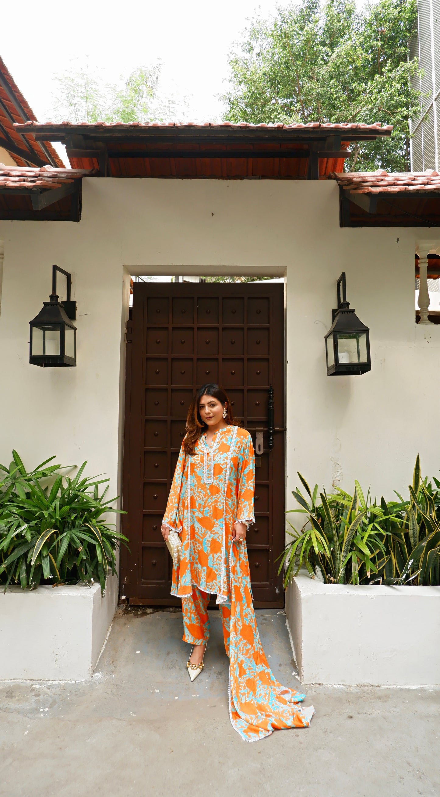 Tangerine Affair Set