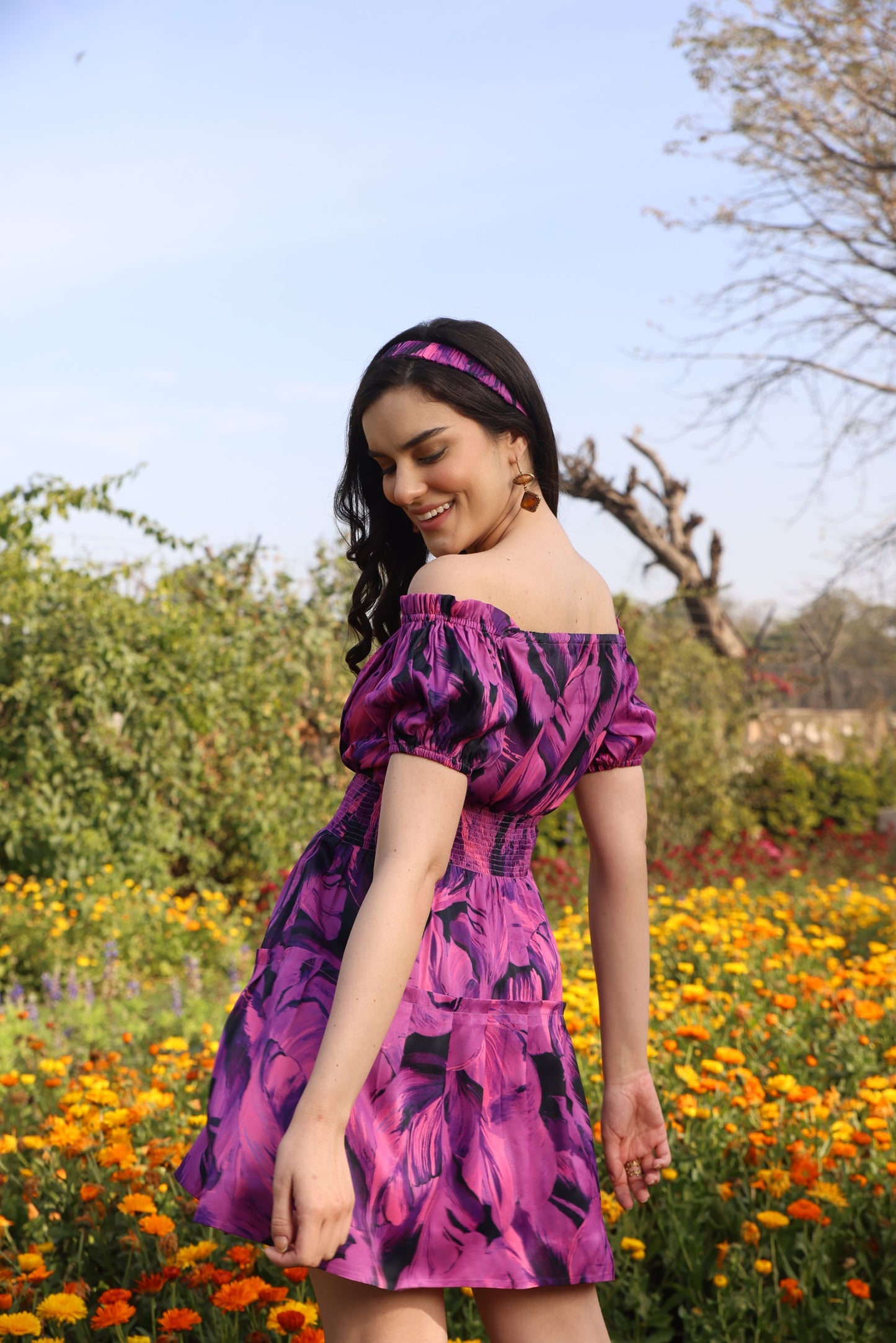 Tyrian Mini Dress
