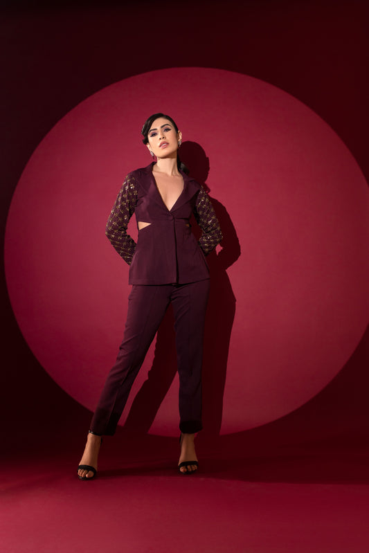 Bordeaux Blazer