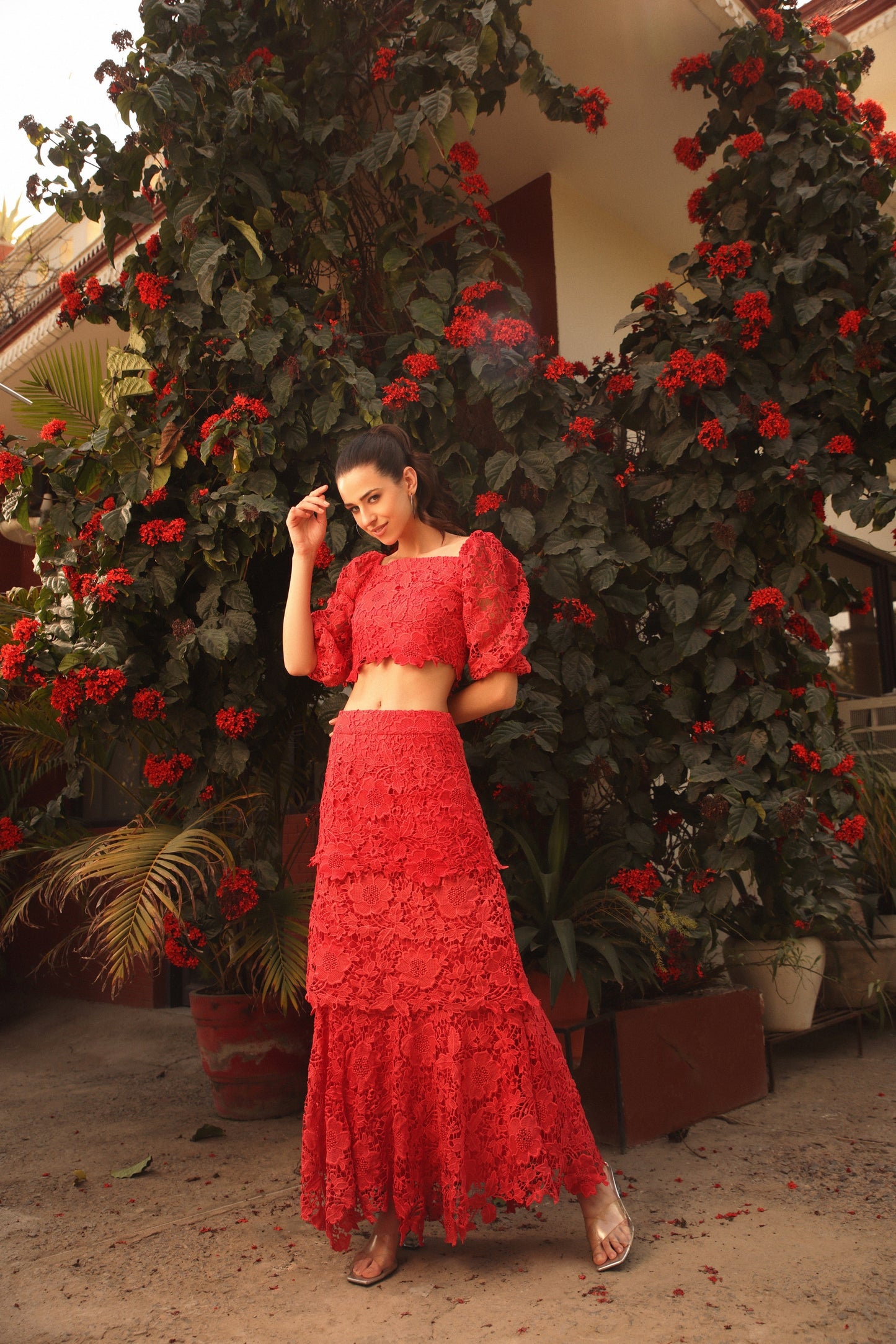 CHANTILLY ROSE SKIRT