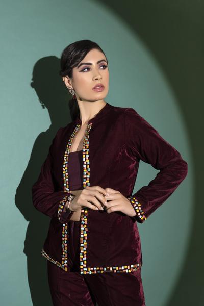 Vinous Co-ord Set