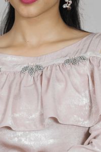 Primrose pink cold shoulder set