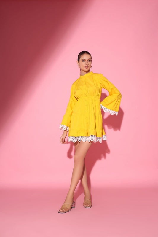 Yellow Sorbet Dress