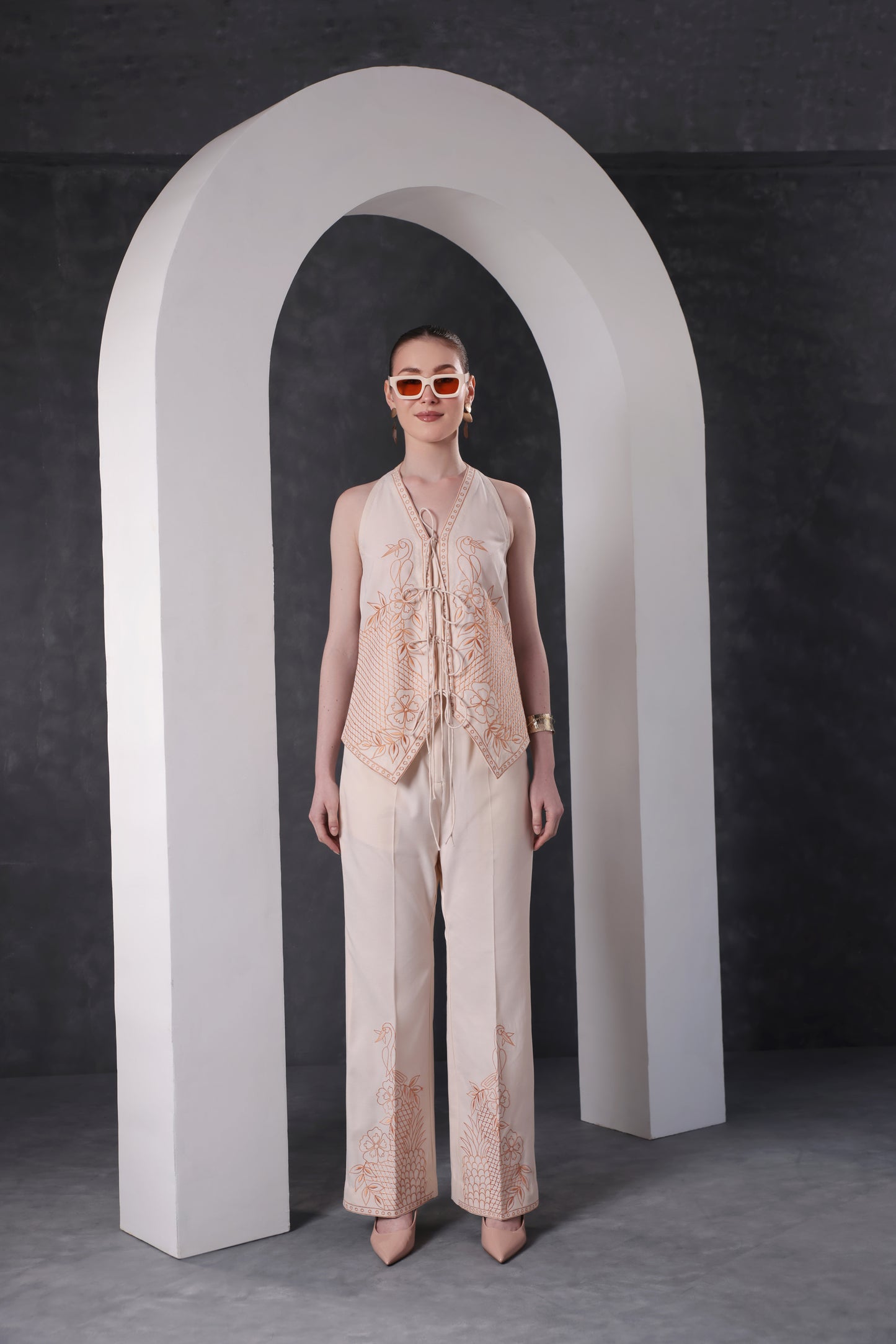 Ember Embroidered Top