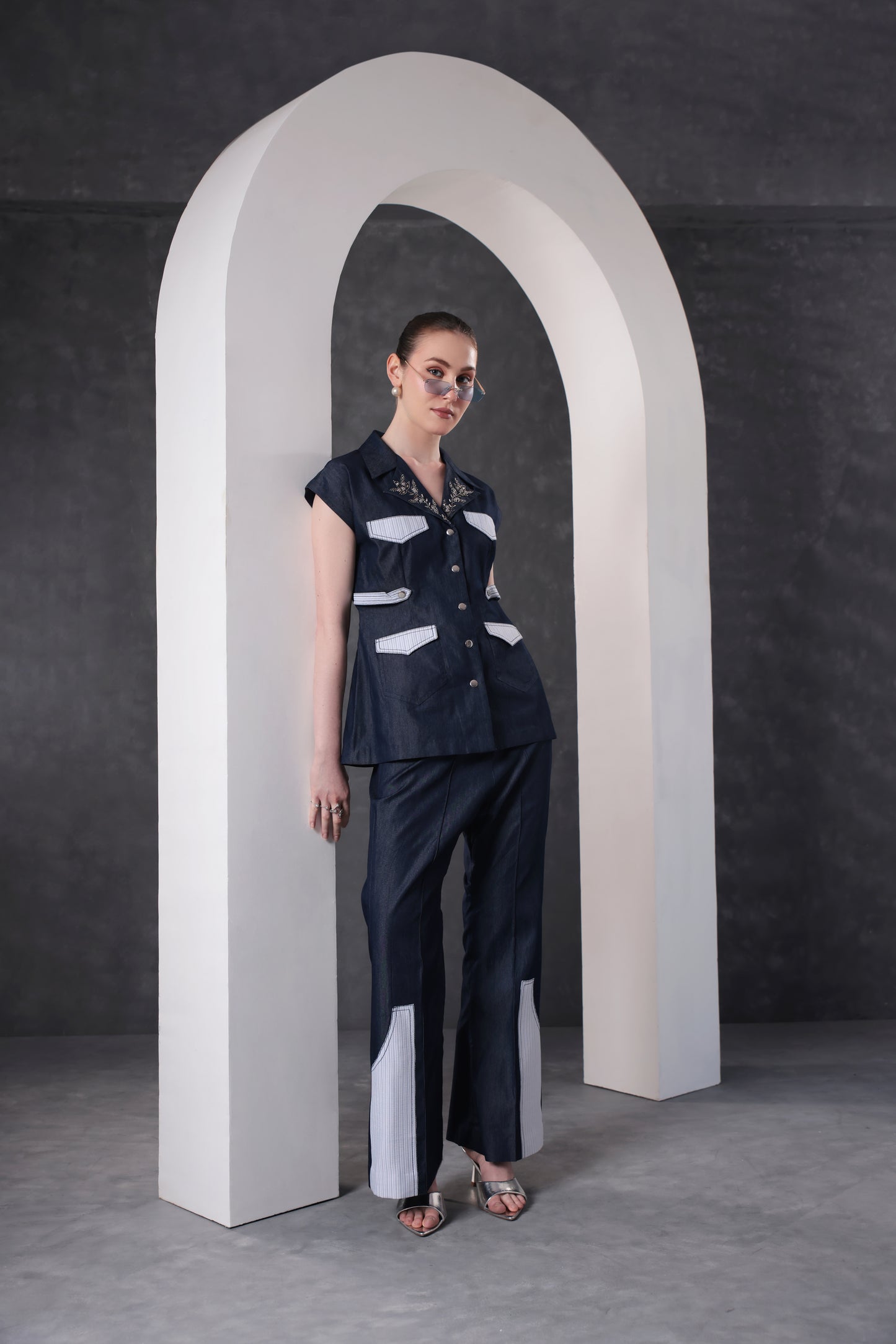Indigo Edge Denim Set