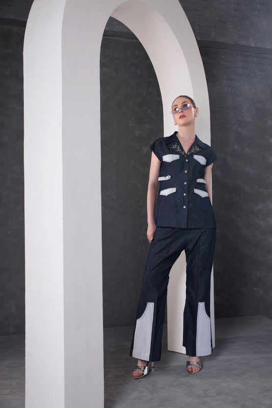 Indigo Edge Denim Set