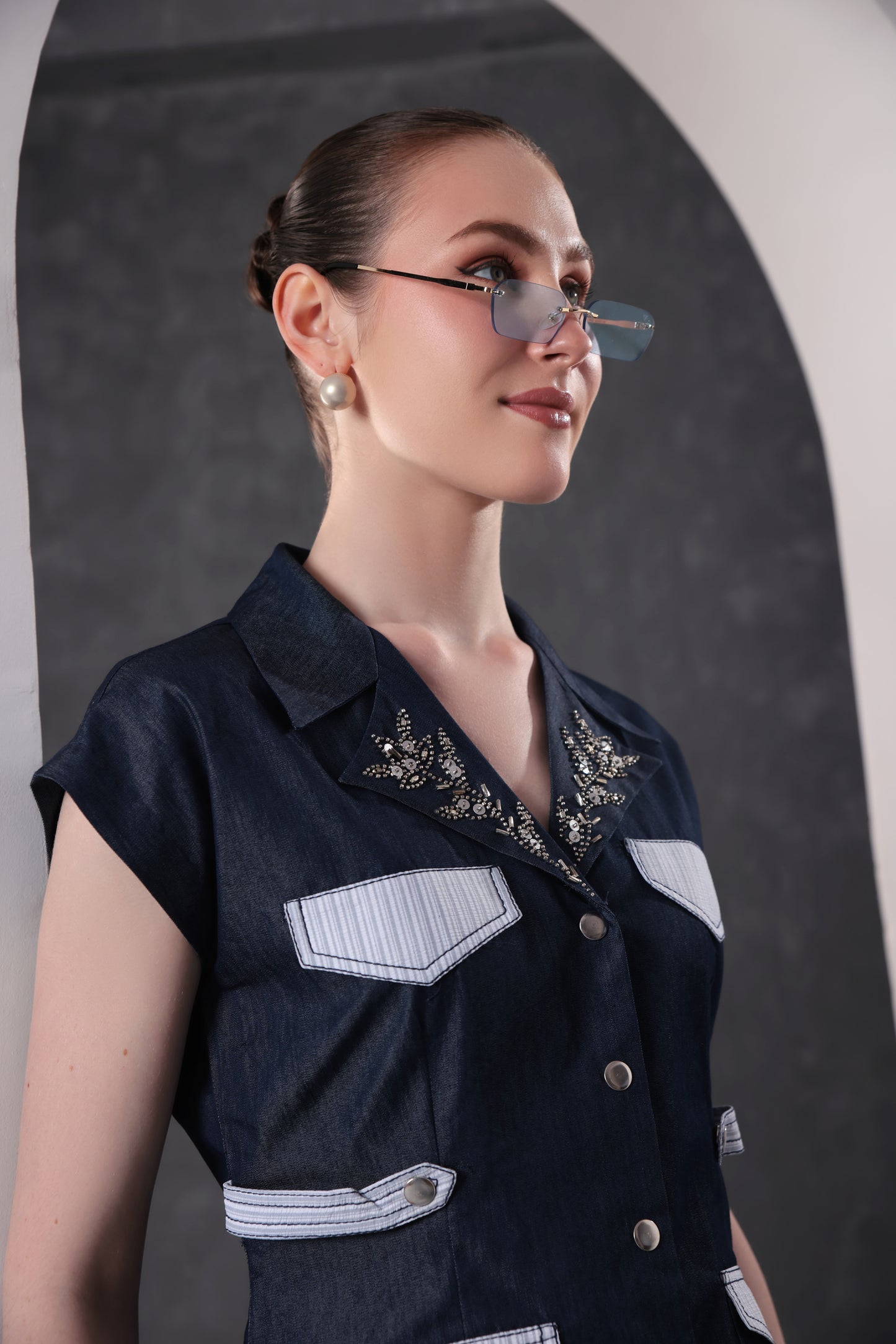 Indigo Edge Denim Set