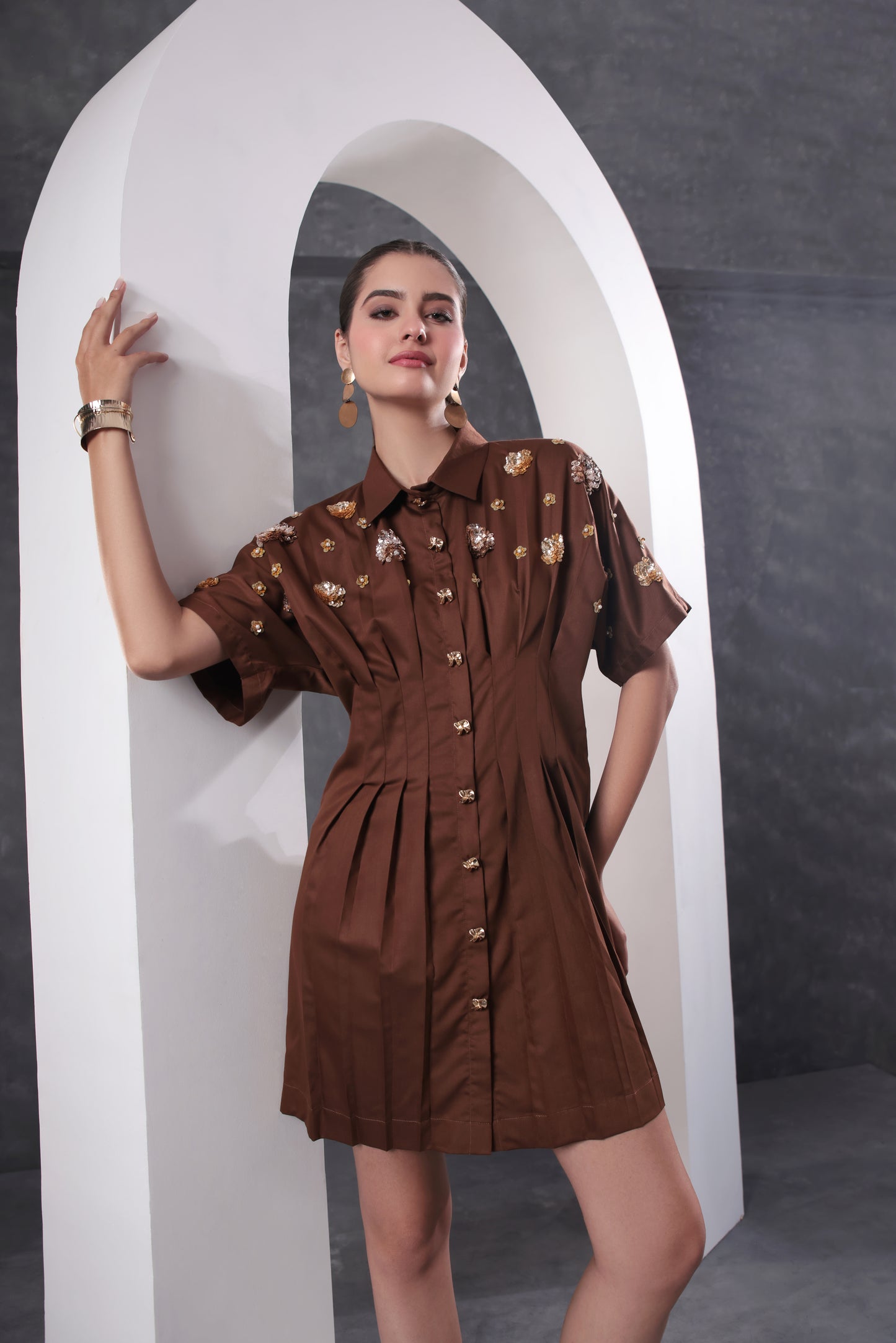 Cocoa Bloom Dress