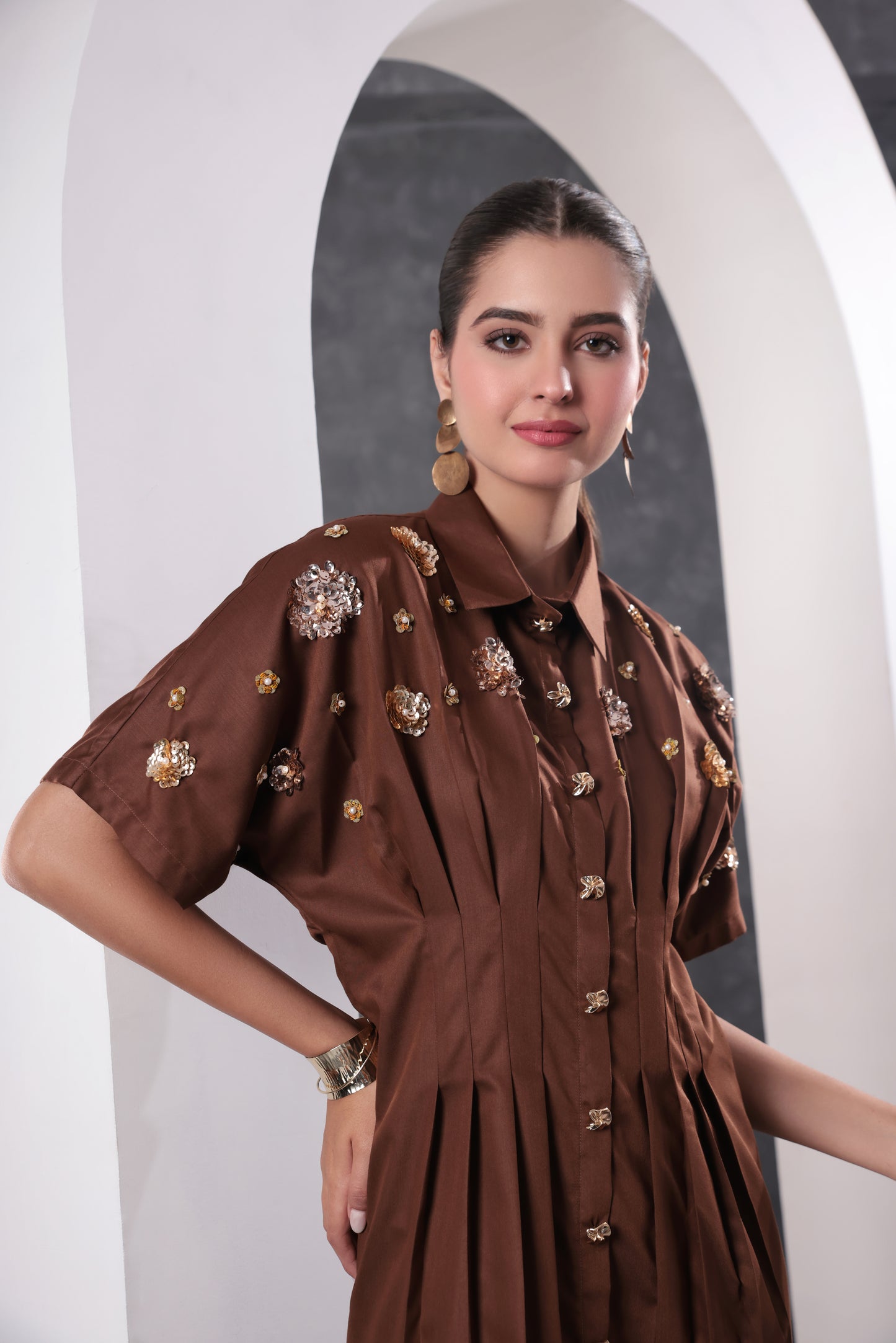 Cocoa Bloom Dress