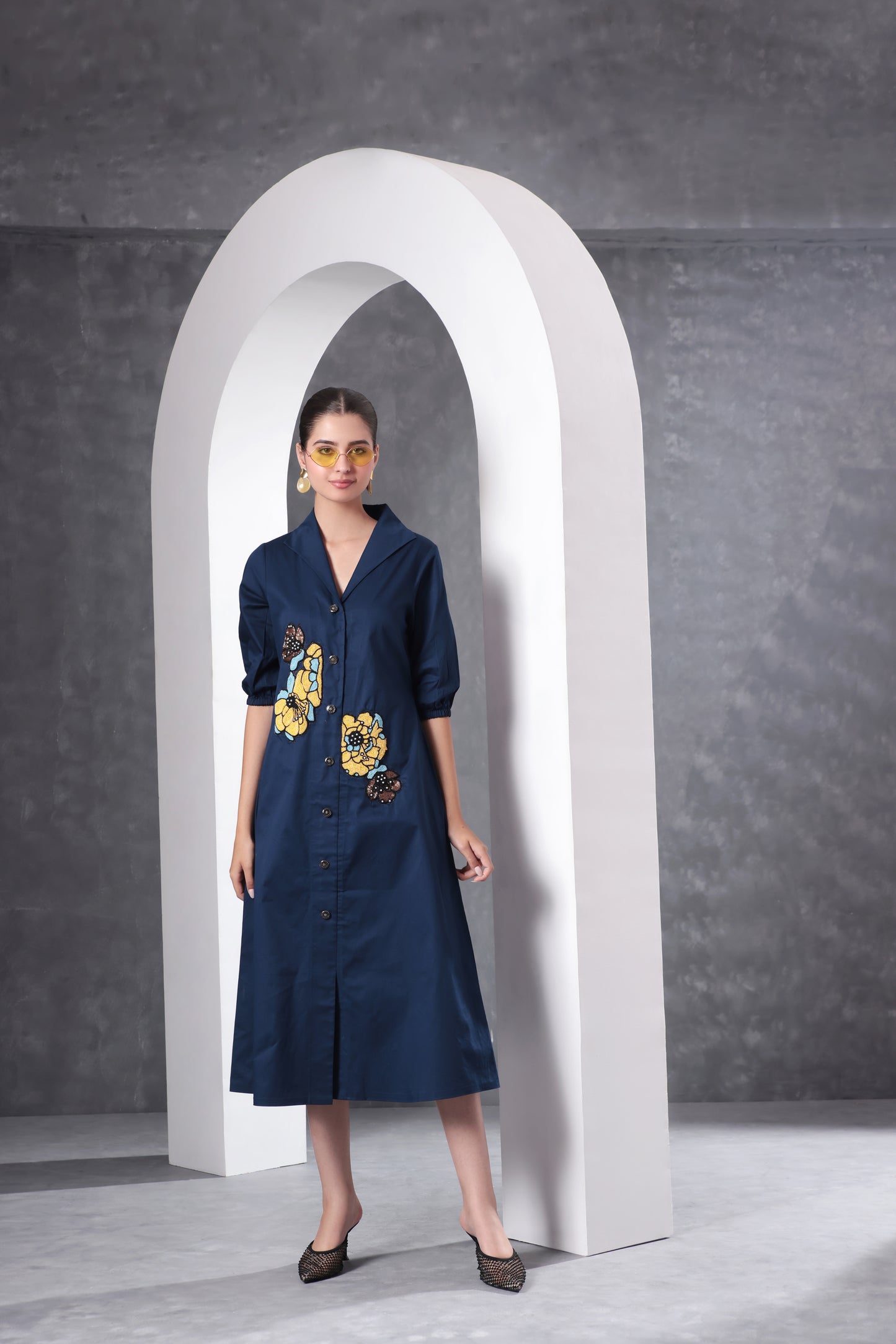 Celeste Embroidery Dress