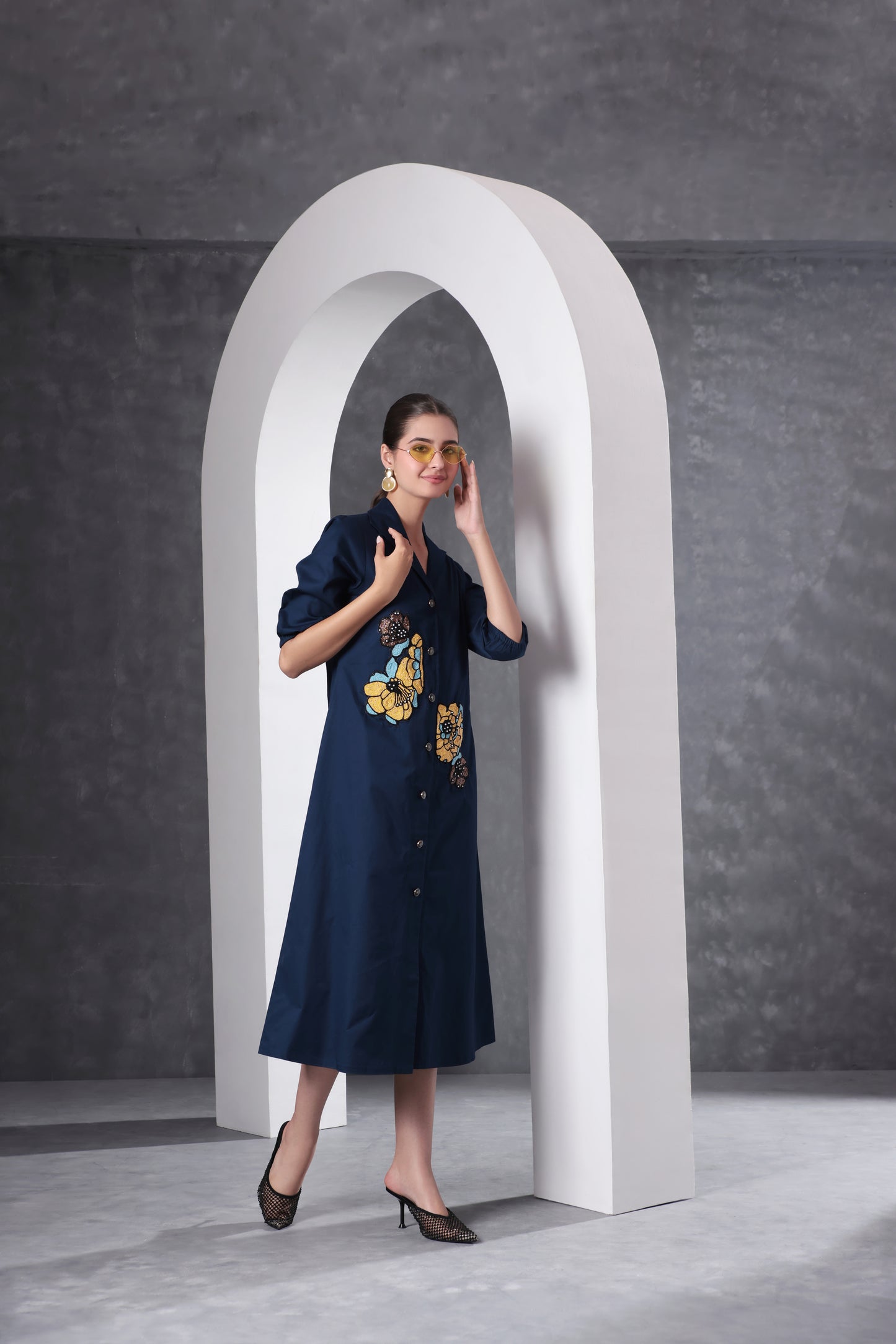 Celeste Embroidery Dress