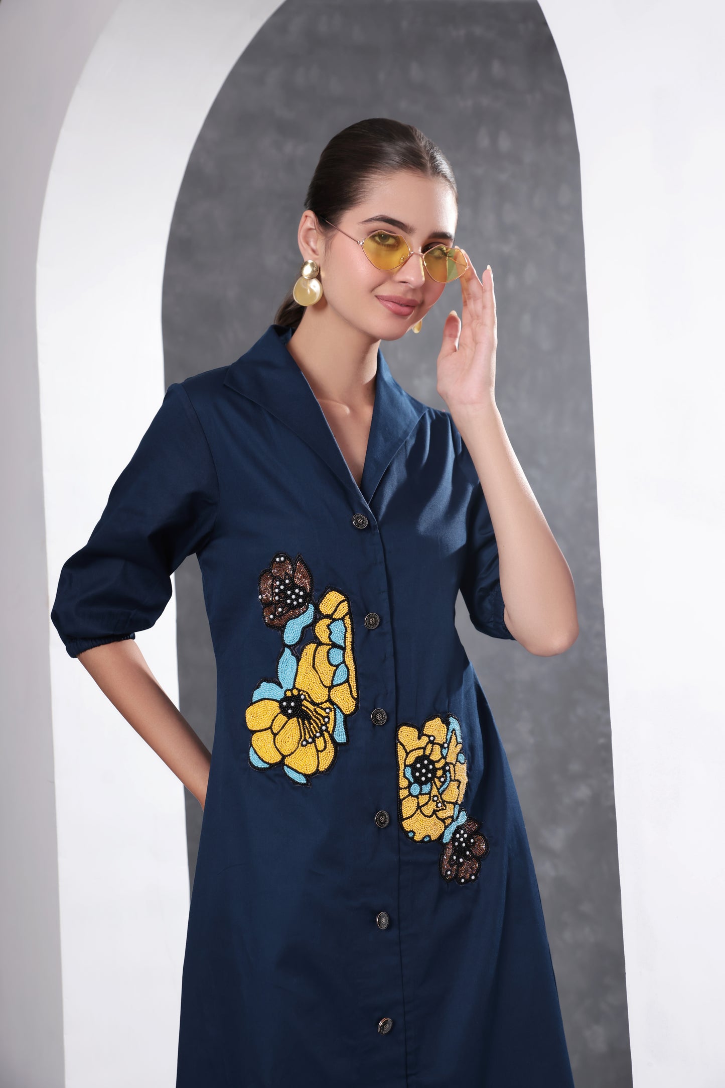 Celeste Embroidery Dress