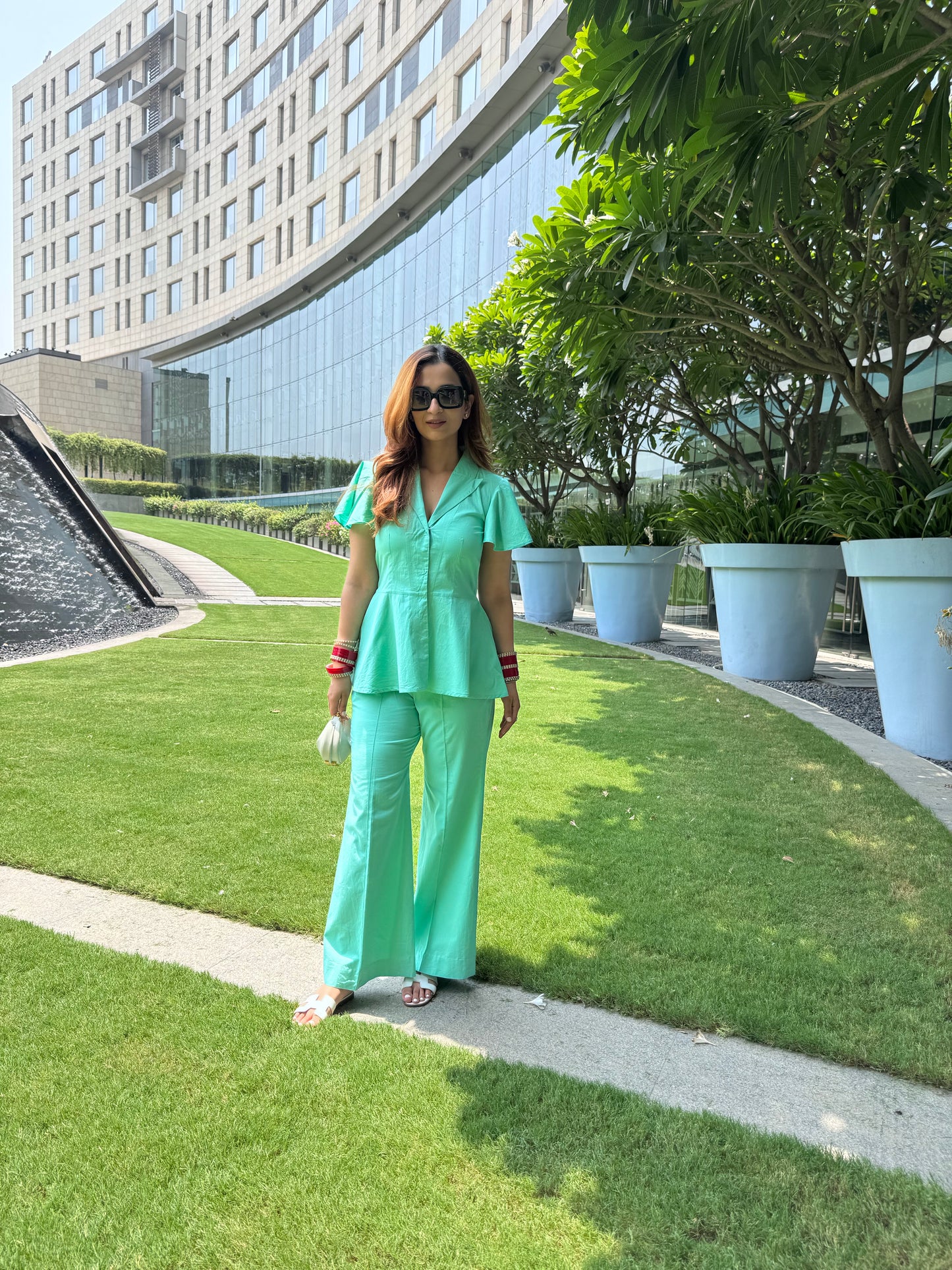 Mint Green Elevated Co-ord
