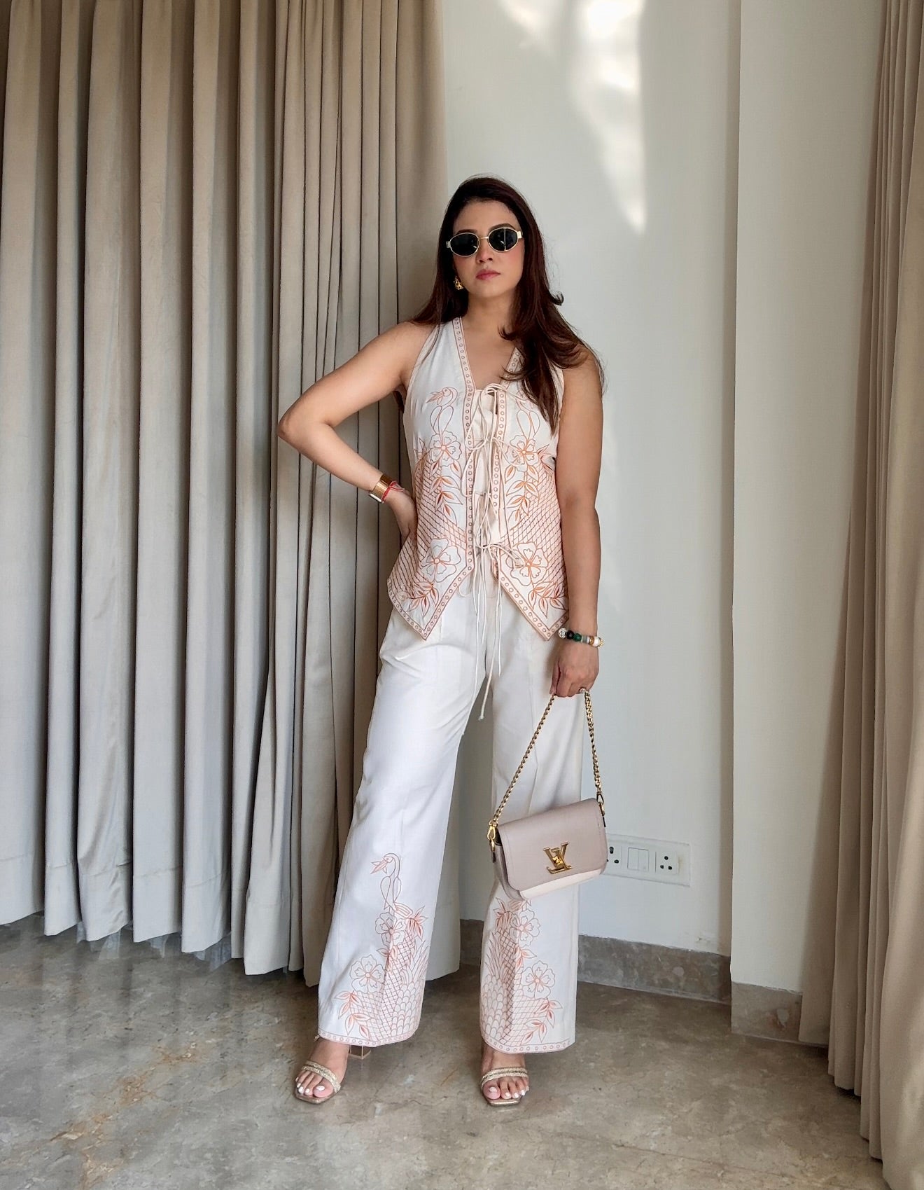 Ember Embroidered Top