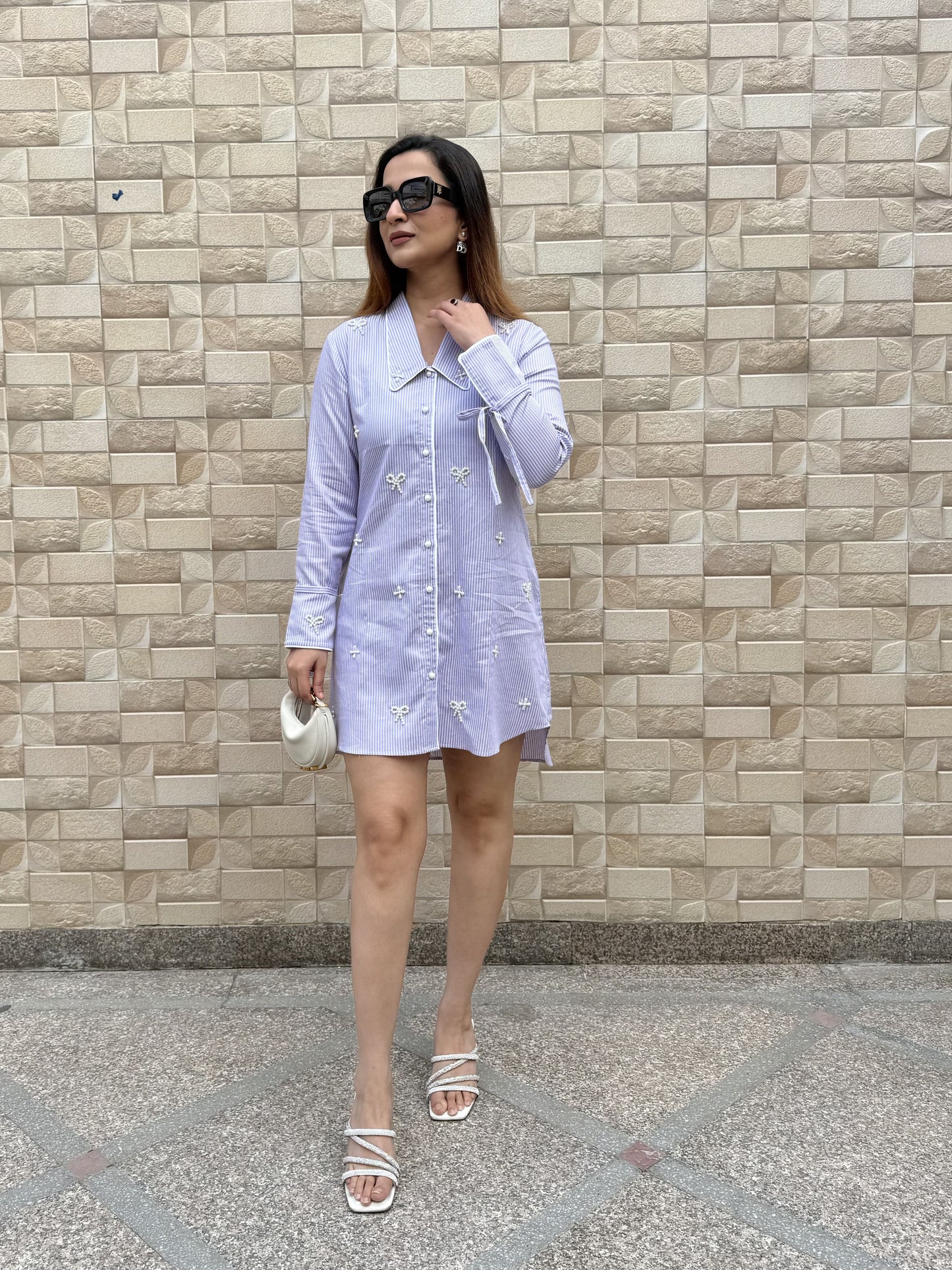 Lila Shirt Dress