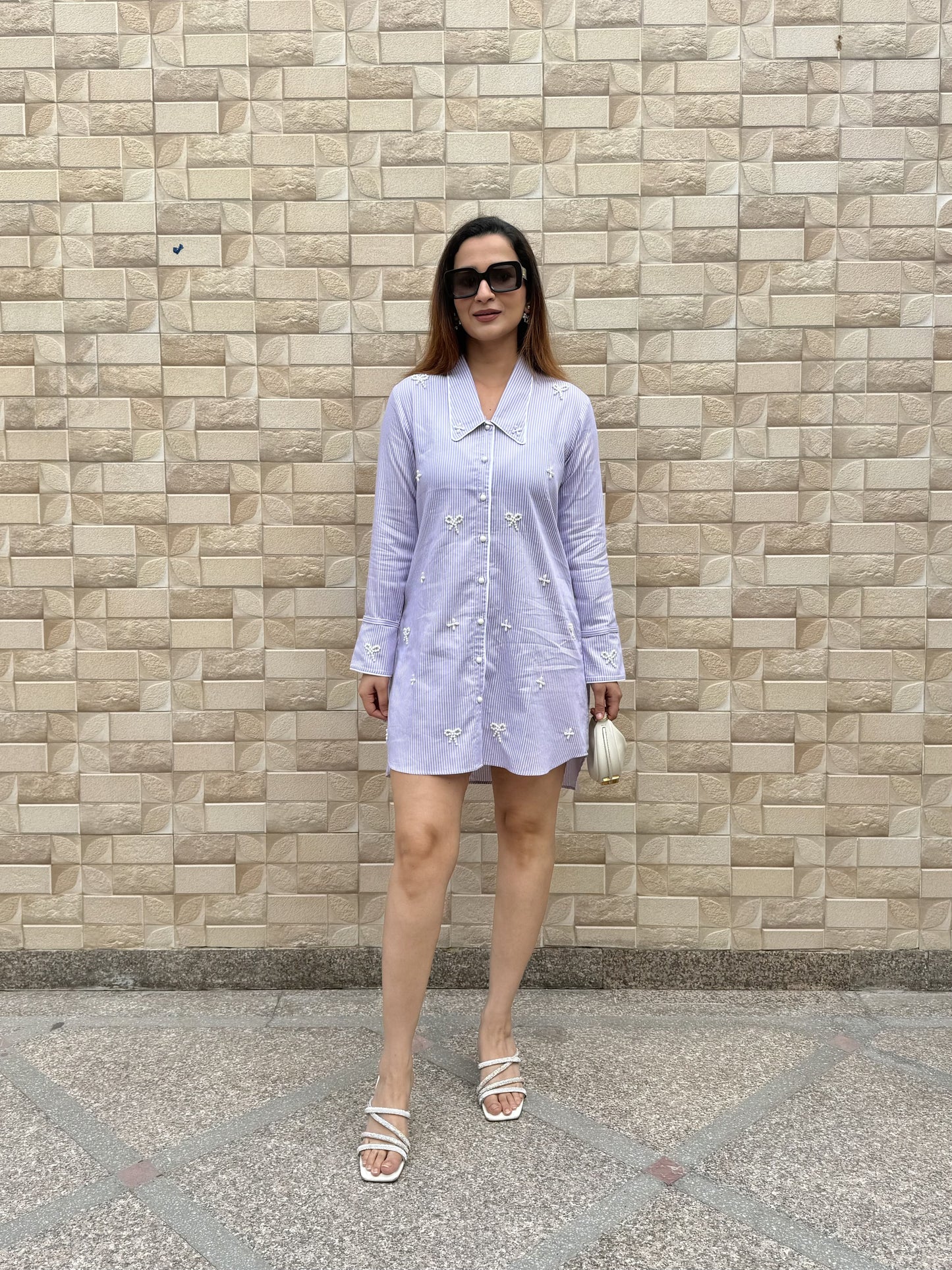Lila Shirt Dress