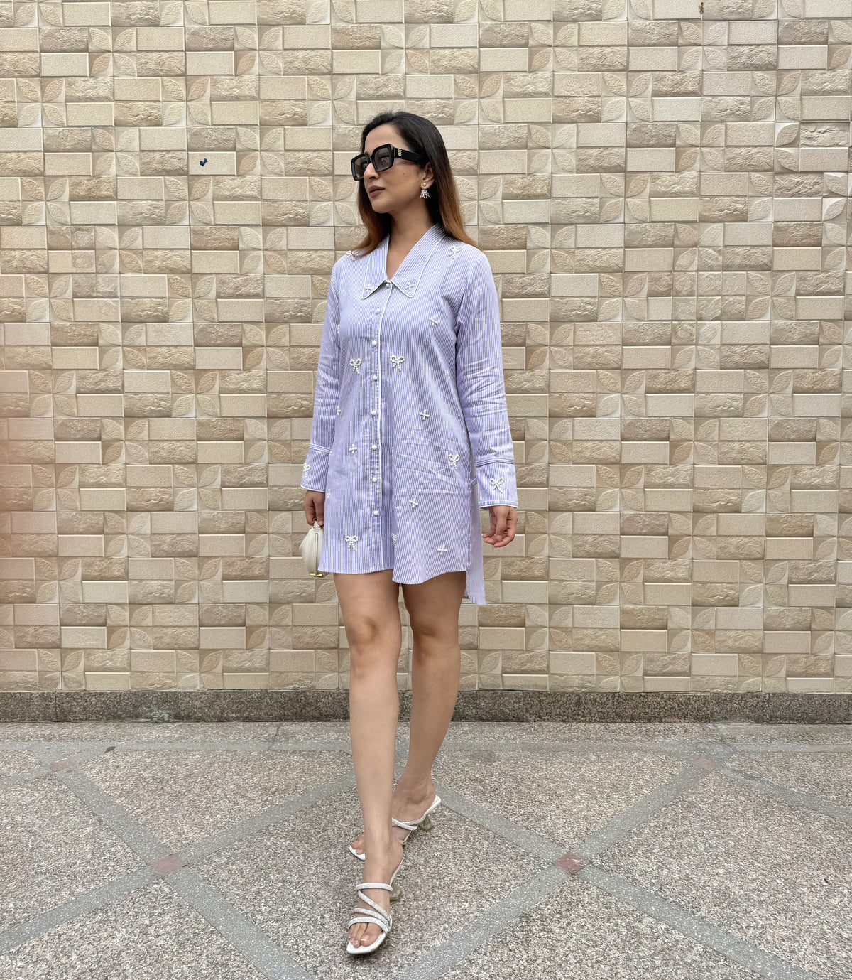 Lila Shirt Dress