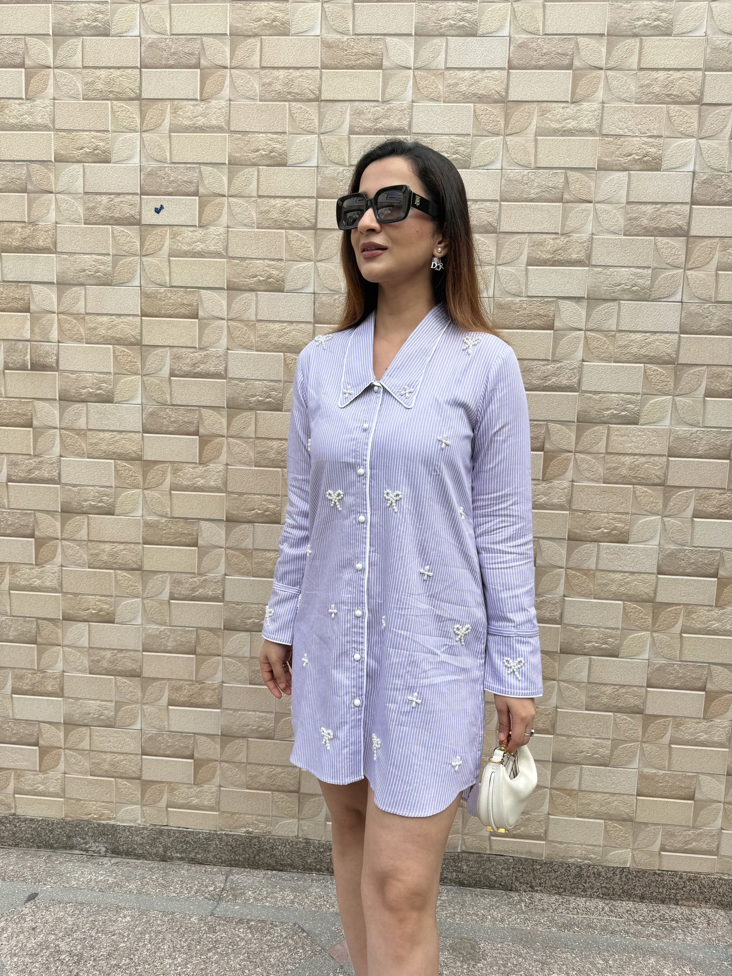 Lila Shirt Dress