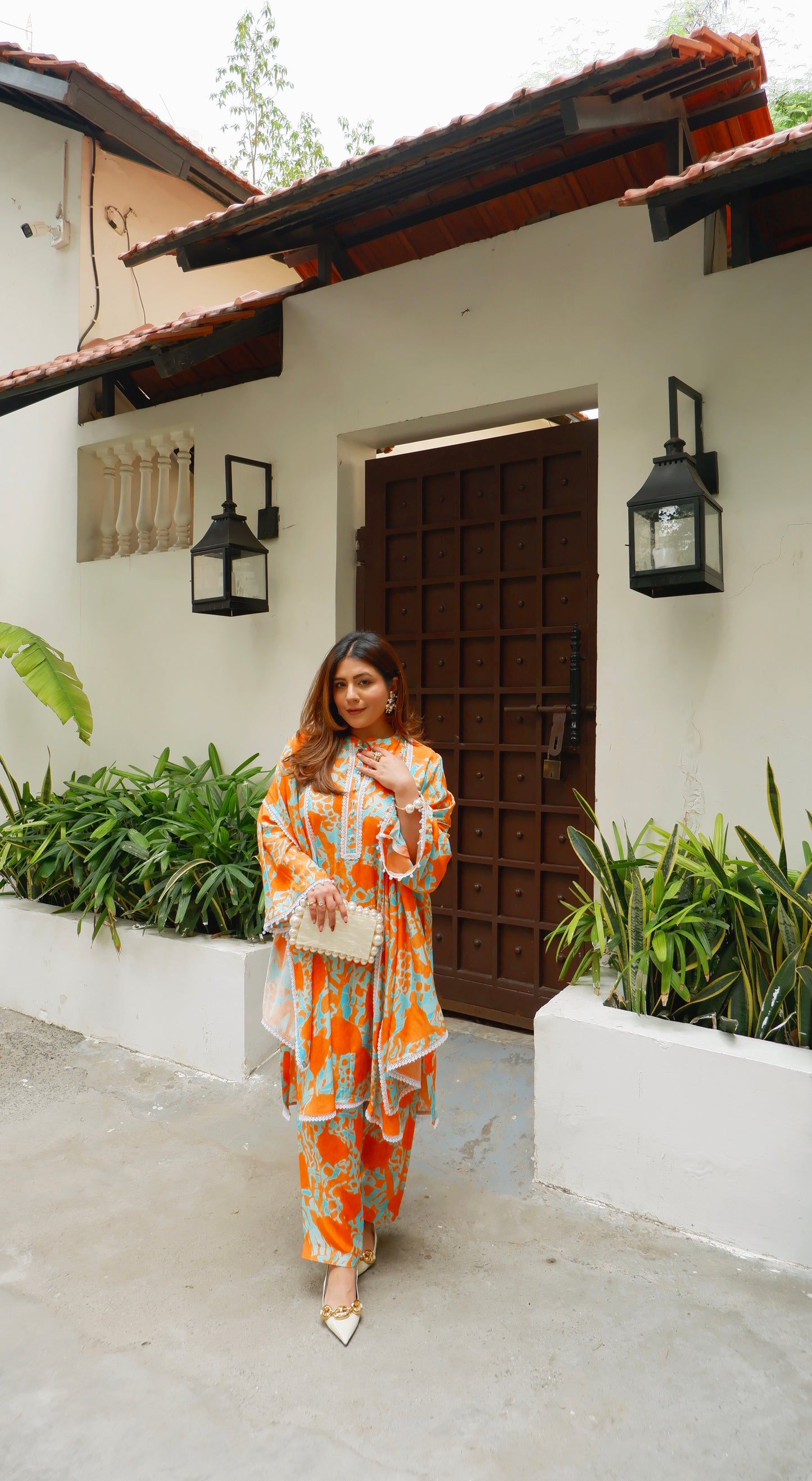Tangerine Affair Set