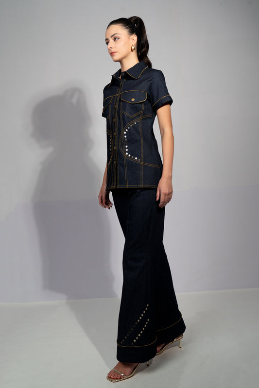 Starlight Denim Co-ord Set